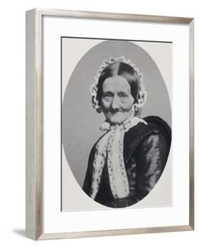 Portrait of Johanna Henrika Christiane Nissen-null-Framed Giclee Print
