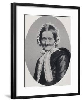 Portrait of Johanna Henrika Christiane Nissen-null-Framed Giclee Print