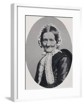 Portrait of Johanna Henrika Christiane Nissen-null-Framed Giclee Print