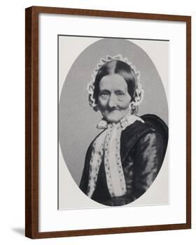 Portrait of Johanna Henrika Christiane Nissen-null-Framed Giclee Print