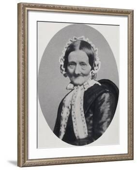 Portrait of Johanna Henrika Christiane Nissen-null-Framed Giclee Print
