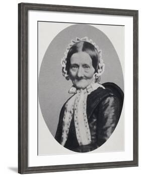 Portrait of Johanna Henrika Christiane Nissen-null-Framed Giclee Print