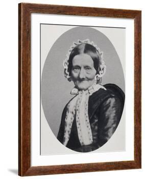 Portrait of Johanna Henrika Christiane Nissen-null-Framed Giclee Print