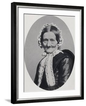 Portrait of Johanna Henrika Christiane Nissen-null-Framed Giclee Print