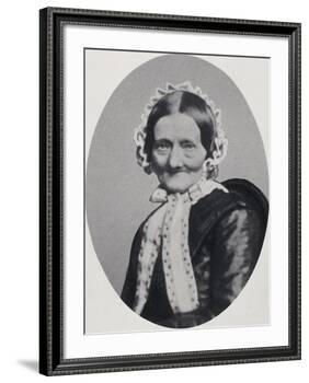 Portrait of Johanna Henrika Christiane Nissen-null-Framed Giclee Print