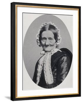 Portrait of Johanna Henrika Christiane Nissen-null-Framed Giclee Print