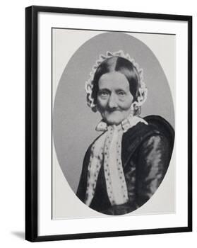 Portrait of Johanna Henrika Christiane Nissen-null-Framed Giclee Print