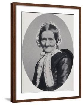 Portrait of Johanna Henrika Christiane Nissen-null-Framed Giclee Print