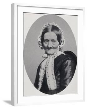 Portrait of Johanna Henrika Christiane Nissen-null-Framed Giclee Print