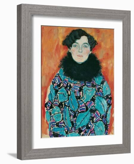 Portrait of Johanna Staude, 1917-18-Gustav Klimt-Framed Giclee Print