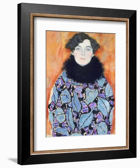 Portrait of Johanna Staude, 1917-1918-Gustav Klimt-Framed Giclee Print