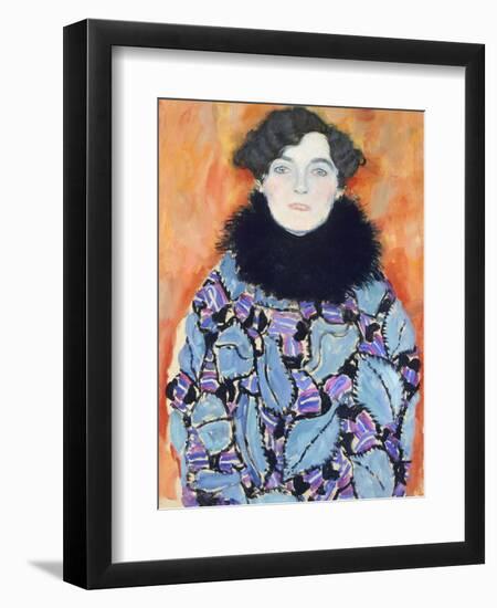 Portrait of Johanna Staude, 1917-1918-Gustav Klimt-Framed Giclee Print