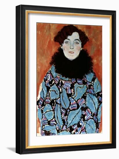 Portrait of Johanna Staude, 1917-1918-Gustav Klimt-Framed Giclee Print