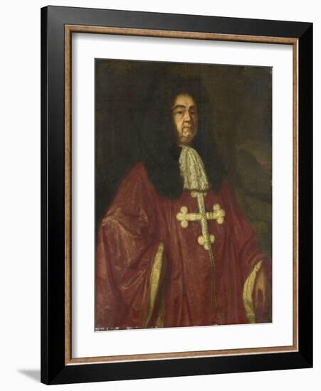 Portrait of Johannes Camprich Van Cronefelt-Simon Ruys-Framed Art Print