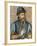 Portrait of Johannes Gutenberg (circa 1400-68) (Later Colouration)-Albrecht Mentz-Framed Giclee Print