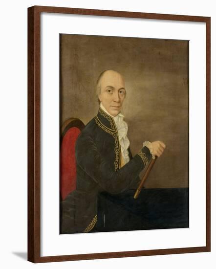 Portrait of Johannes Siberg, Governor-General of the Dutch East Indies-null-Framed Art Print