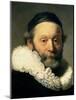 Portrait of Johannes Uyttenbogaert-Rembrandt van Rijn-Mounted Giclee Print