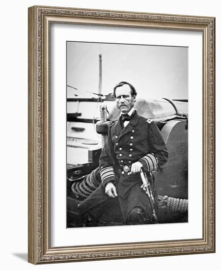 Portrait of John A. B. Dahlgren-Mathew Brady-Framed Photographic Print