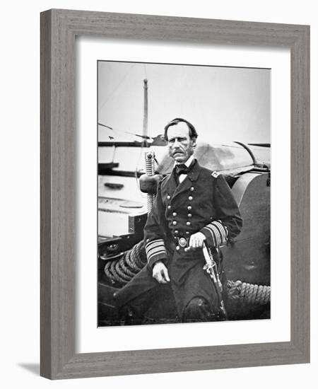 Portrait of John A. B. Dahlgren-Mathew Brady-Framed Photographic Print