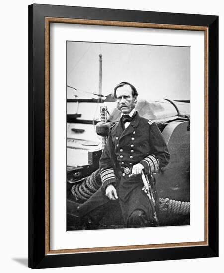 Portrait of John A. B. Dahlgren-Mathew Brady-Framed Photographic Print