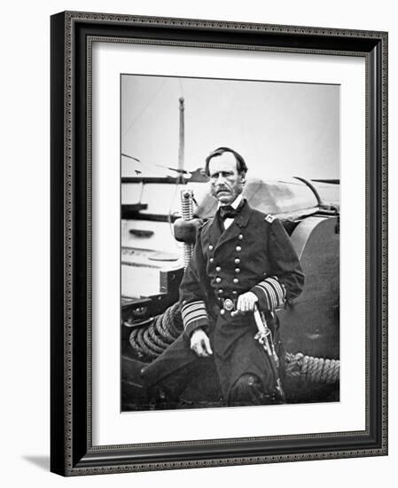 Portrait of John A. B. Dahlgren-Mathew Brady-Framed Photographic Print