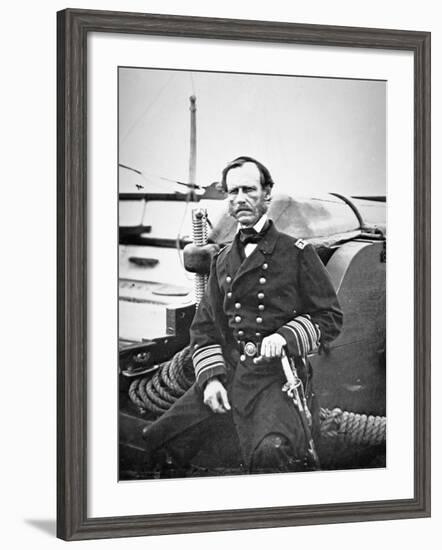 Portrait of John A. B. Dahlgren-Mathew Brady-Framed Photographic Print