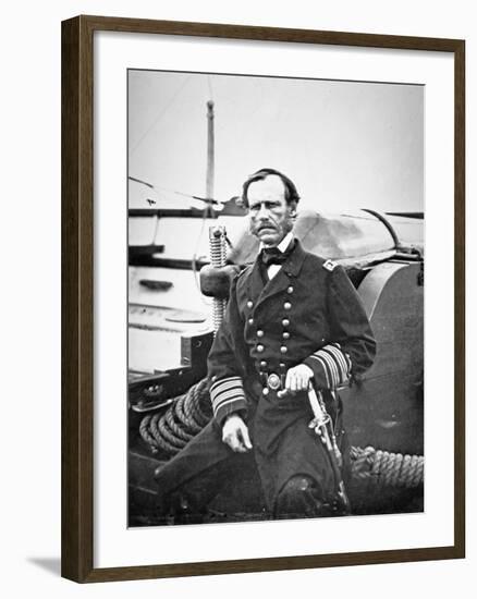 Portrait of John A. B. Dahlgren-Mathew Brady-Framed Photographic Print