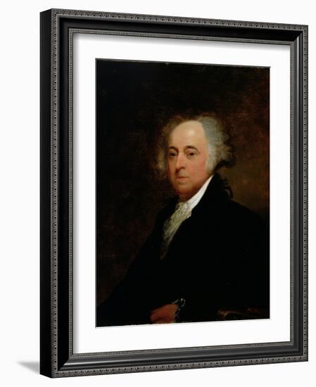 Portrait of John Adams, 1835-Asher Brown Durand-Framed Giclee Print