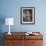Portrait of John Adams at Desk-null-Framed Giclee Print displayed on a wall