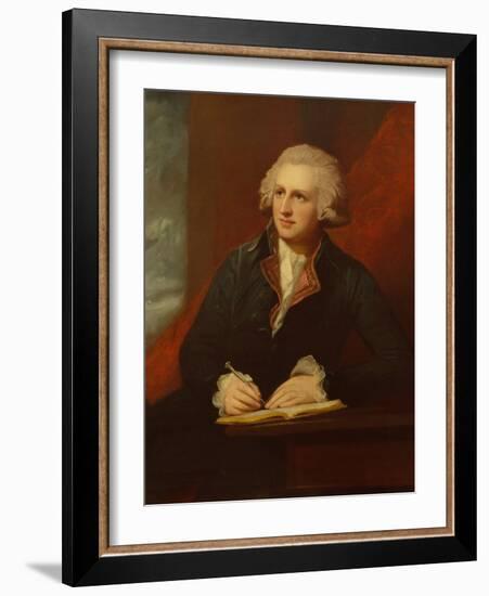 Portrait of John Blackburne-George Romney-Framed Giclee Print