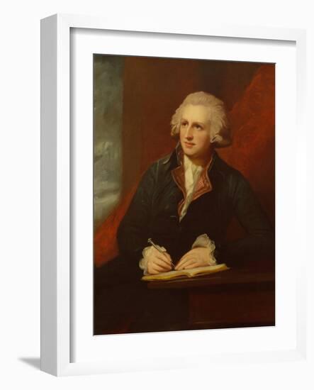 Portrait of John Blackburne-George Romney-Framed Giclee Print