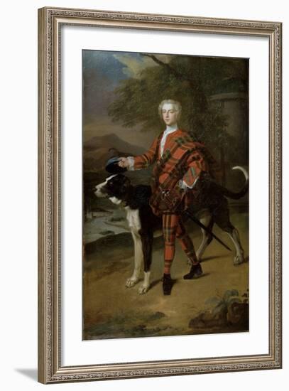 Portrait of John Campbell (1696-1782) Lord Glenorchy, Later 3rd Earl of Breadalbane, 1720s-Enoch Seeman-Framed Giclee Print