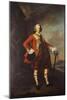 Portrait of John Campbell, 4th Earl of Loudon (1705-1782), Full-Length, in the Uniform of His…-Allan Ramsay-Mounted Giclee Print