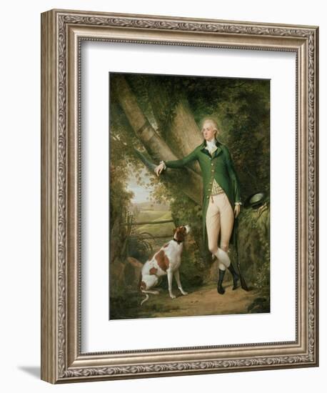 Portrait of John Cockburn Ross of Rochester and Shadwick-Alexander Nasmyth-Framed Giclee Print