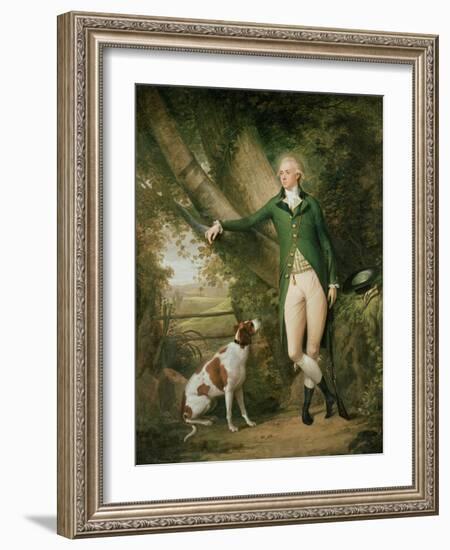 Portrait of John Cockburn Ross of Rochester and Shadwick-Alexander Nasmyth-Framed Giclee Print