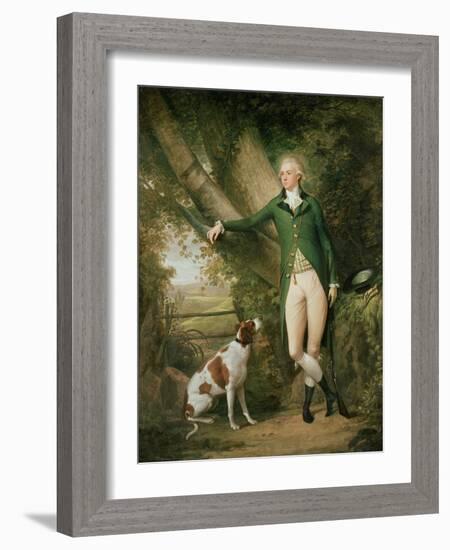 Portrait of John Cockburn Ross of Rochester and Shadwick-Alexander Nasmyth-Framed Giclee Print