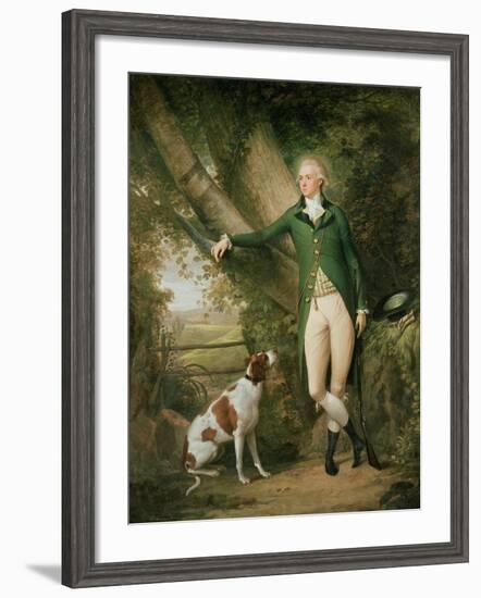 Portrait of John Cockburn Ross of Rochester and Shadwick-Alexander Nasmyth-Framed Giclee Print