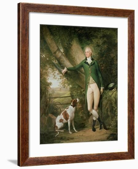 Portrait of John Cockburn Ross of Rochester and Shadwick-Alexander Nasmyth-Framed Giclee Print