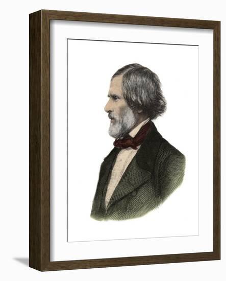 Portrait of John Gibson-Stefano Bianchetti-Framed Giclee Print