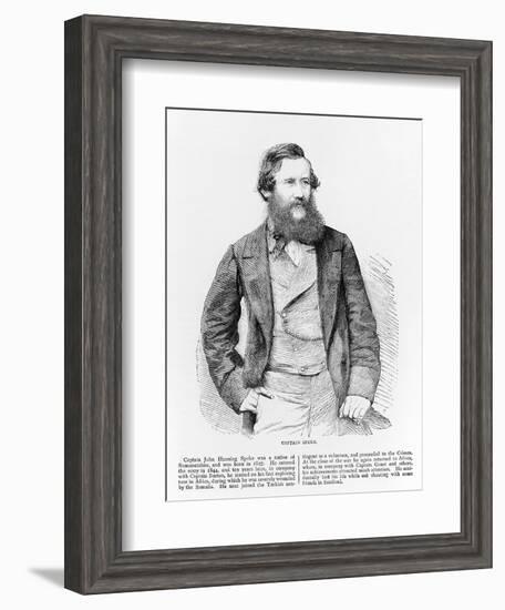 Portrait of John Hanning Speke, British explorer, 19th century-Unknown-Framed Giclee Print