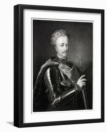 Portrait of John III Sobieski, King of Poland-null-Framed Giclee Print