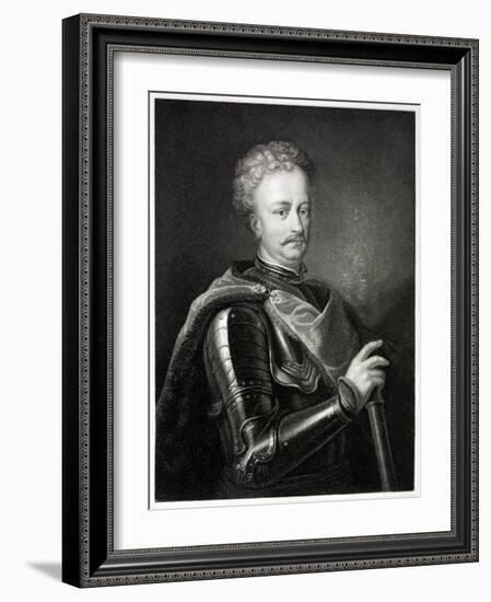 Portrait of John III Sobieski, King of Poland-null-Framed Giclee Print