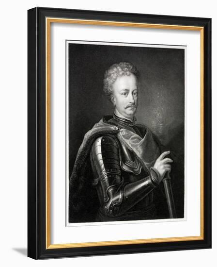 Portrait of John III Sobieski, King of Poland-null-Framed Giclee Print