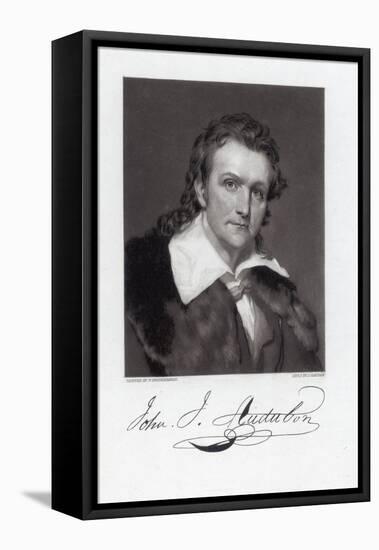 Portrait of John James Audubon-John Sartain-Framed Premier Image Canvas
