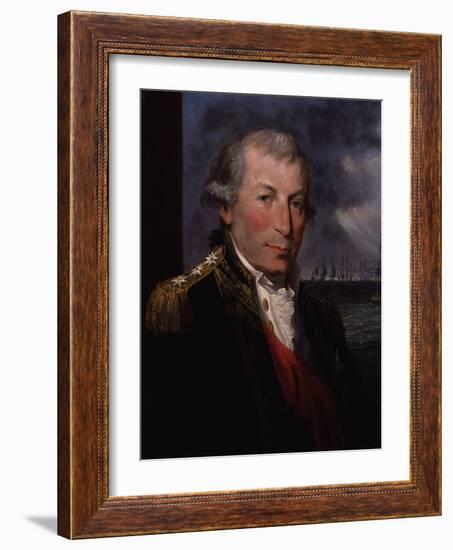 Portrait of John Jervis, c.1795-Lemuel Francis Abbott-Framed Giclee Print