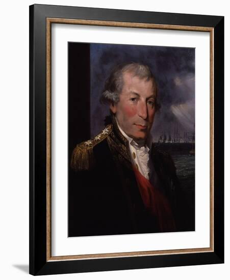 Portrait of John Jervis, c.1795-Lemuel Francis Abbott-Framed Giclee Print