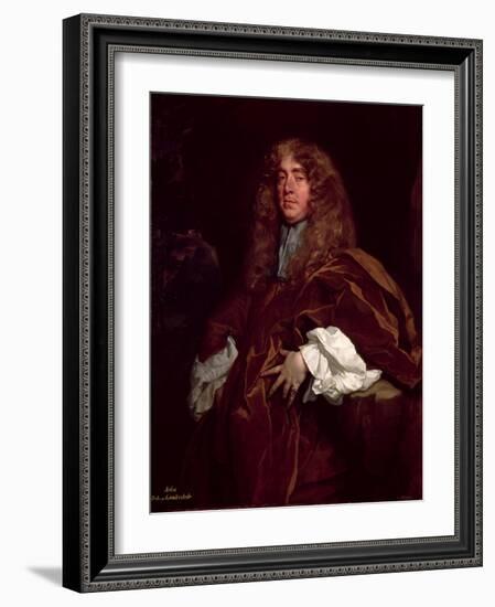 Portrait of John Maitland, 1st Duke of Lauderdale (1616-82) C.1665-Sir Peter Lely-Framed Giclee Print