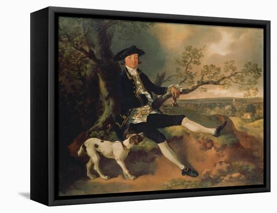 Portrait of John Pamplin. Probably About 1752-Thomas Gainsborough-Framed Premier Image Canvas