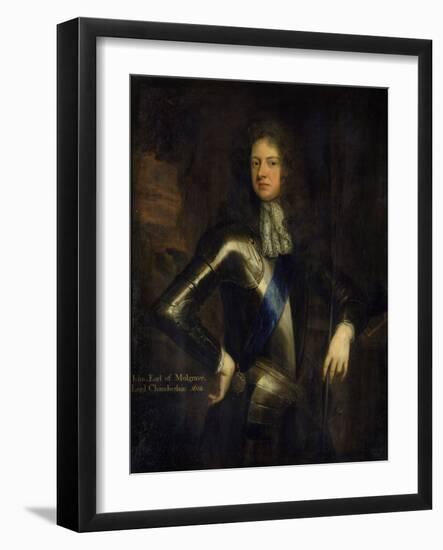 Portrait of John Sheffield-Godfrey Kneller-Framed Giclee Print