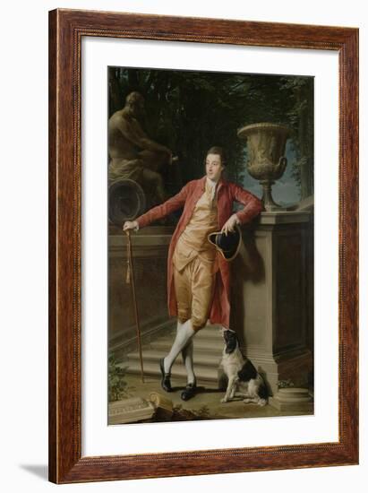 Portrait of John Talbot, later 1st Earl Talbot-Pompeo Batoni-Framed Art Print